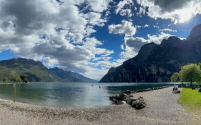 Le spiagge di Riva del Garda, per sportivi e famiglie